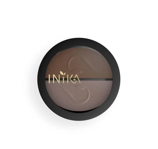 Inika Eye Shadow Duo - Choc Coffee