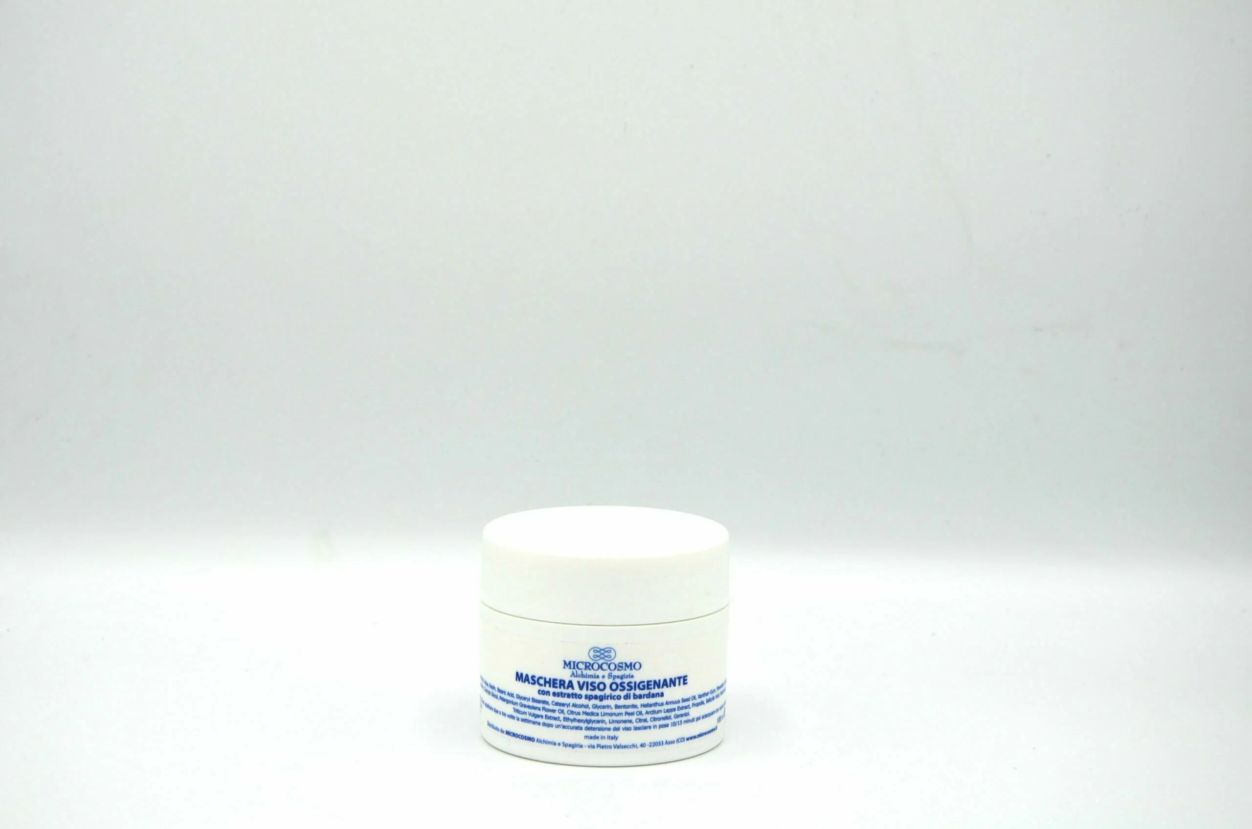 Astringent face mask - burdock
