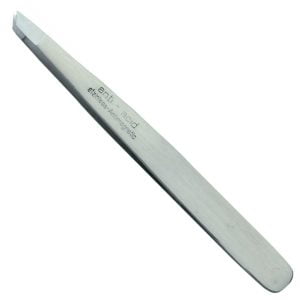 stainless steel tweezers with oblique cut