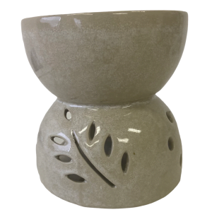 Fornelletto in ceramica per aromaterapia.