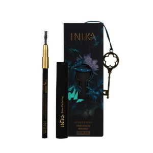 inika limited edition precision brows: walnut, brunette