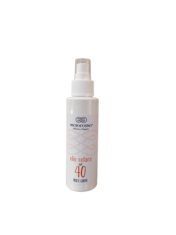 Olio Solare Viso Corpo SPF40