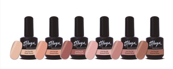 collection de gel nude thuya