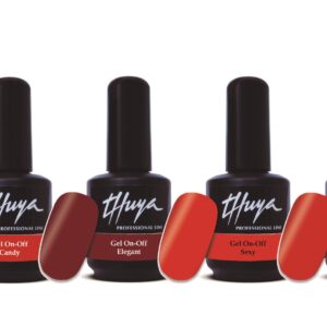 collection de gel thuya passion rouge