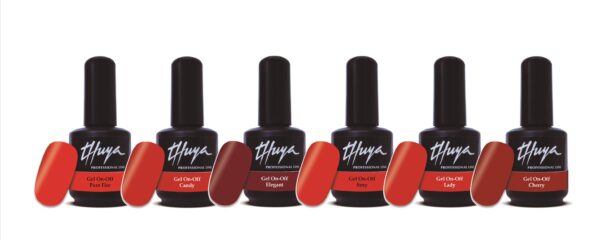 collezione gel red passion thuya