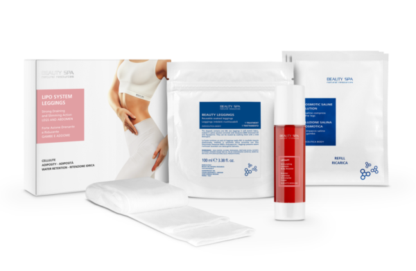 lipo system leggings forte azione drenante e riducente gambe e addome