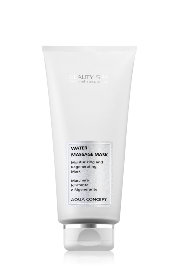 water massage mask maschera idratante e rigenerante