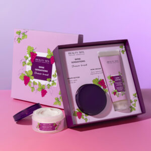 kit wine sensations burro + shower