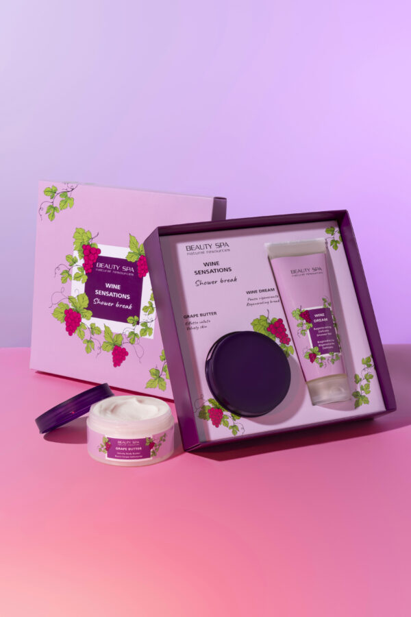 KIT WINE SENSATIONS butter + shower