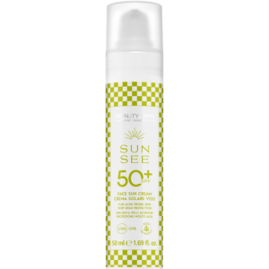 crema viso spf 50+ pelli acneiche crema solare viso specifico pelli acneiche