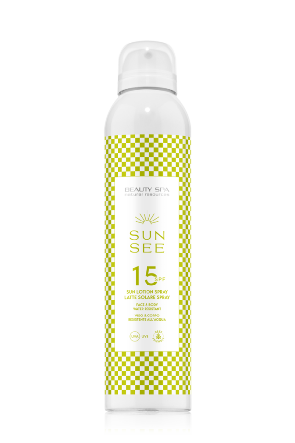 lotion spray spf 15 sonnenmilch spray gesicht & körper