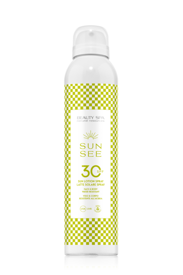 lotion spray spf 30 lait solaire spray visage & corps