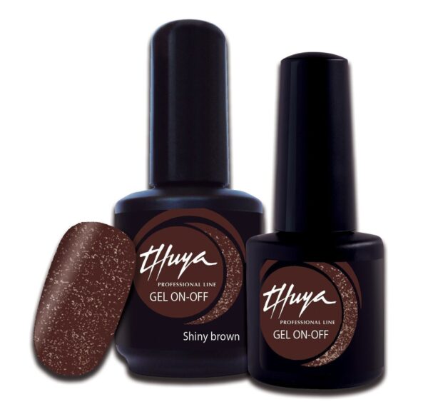 smalto semipermanente thuya shiny brown