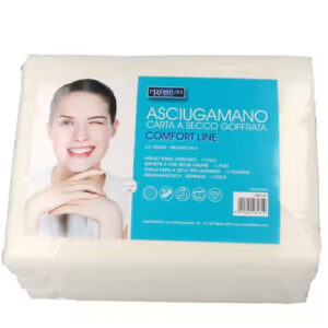 asciugamano beauty monouso carta a secco