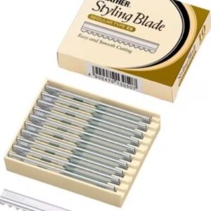 lame feather regular styling dentate per sfilzino 5 box da 10 pz.